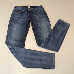 True Religion Size 25 Cameron Boyfriend Jeans in the color Defiance